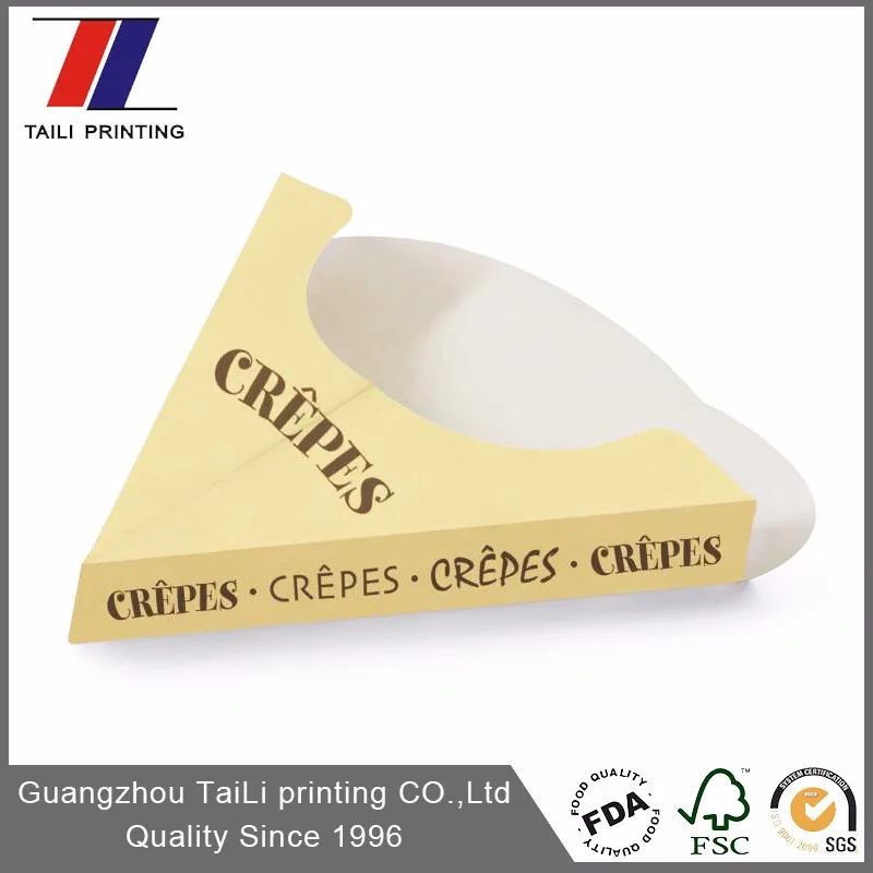 High Quality Crepes Food Packaging Cone Crepe. Buy Cone Crepe