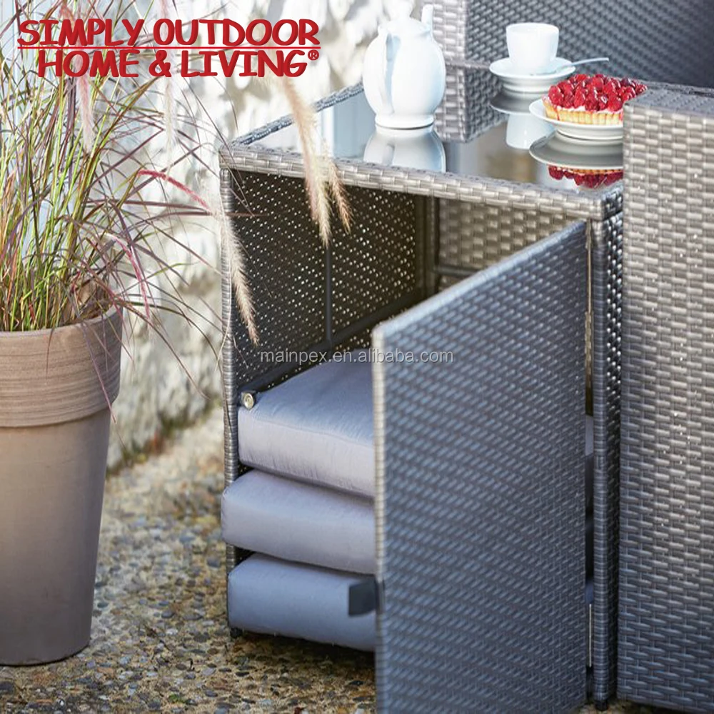 Outdoor Furniture Fashion Rattan Garden Furniture Outdoor Locker Sofa