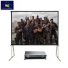 Front & Rear Portable Fast Folding Projection/Projector Screen 100-400 inch