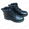 D good price portable anti-hit work men shoes barton printed leather safety shoes with steel toe HSB141