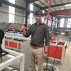 2m width single wire fully automatic chain link fence machine with molds