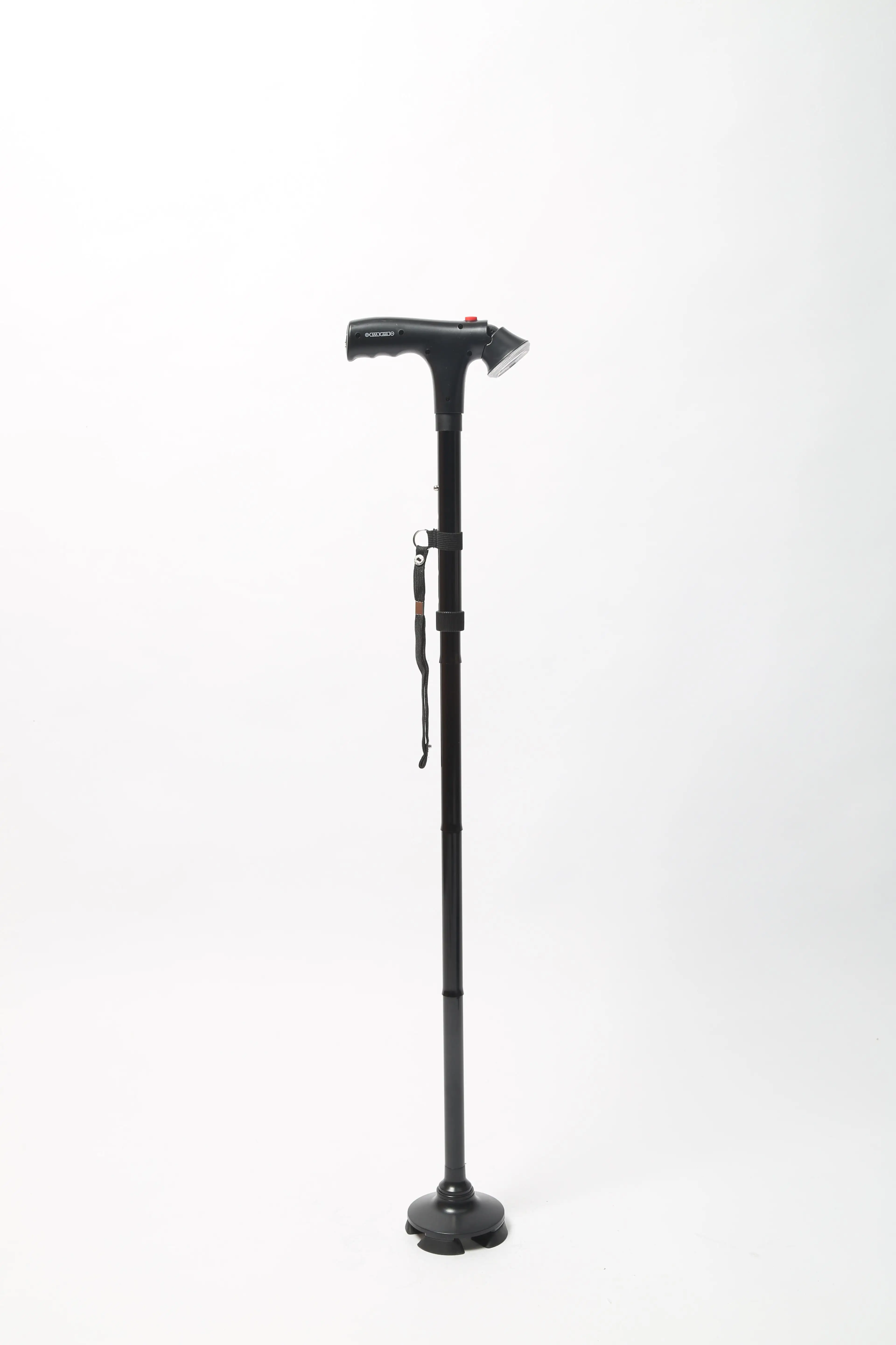 Survival Multitool Height Adjustable Collapsible Folding Walk Stick