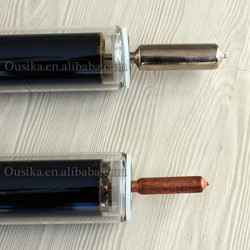 Copper Heat Pipe Vacuum Tubes For Solar Water Heaters/evacuated Tube