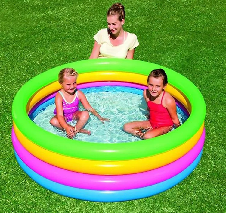 3 ring inflatable swimming pools