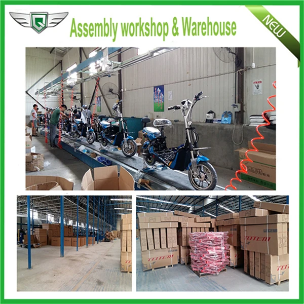 1 assembly workshop & warehouse two wheel electric scooter China