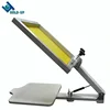 manual screen printing press table/one color screen printing machine
