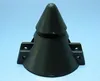 RC Aircraft Parts Black Simple Folding Prop Spinners For Brush Motor Propeller Spinner