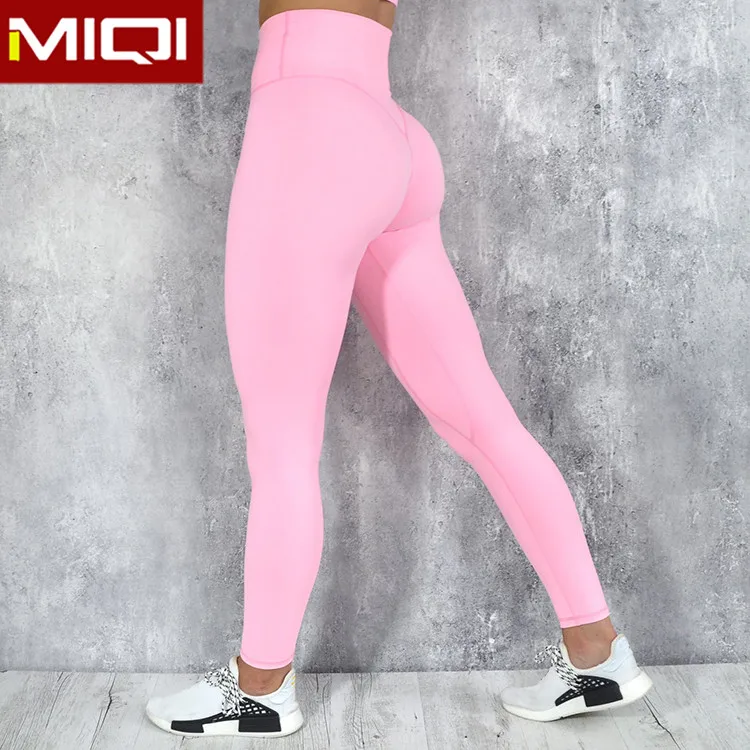 pink gym leggins