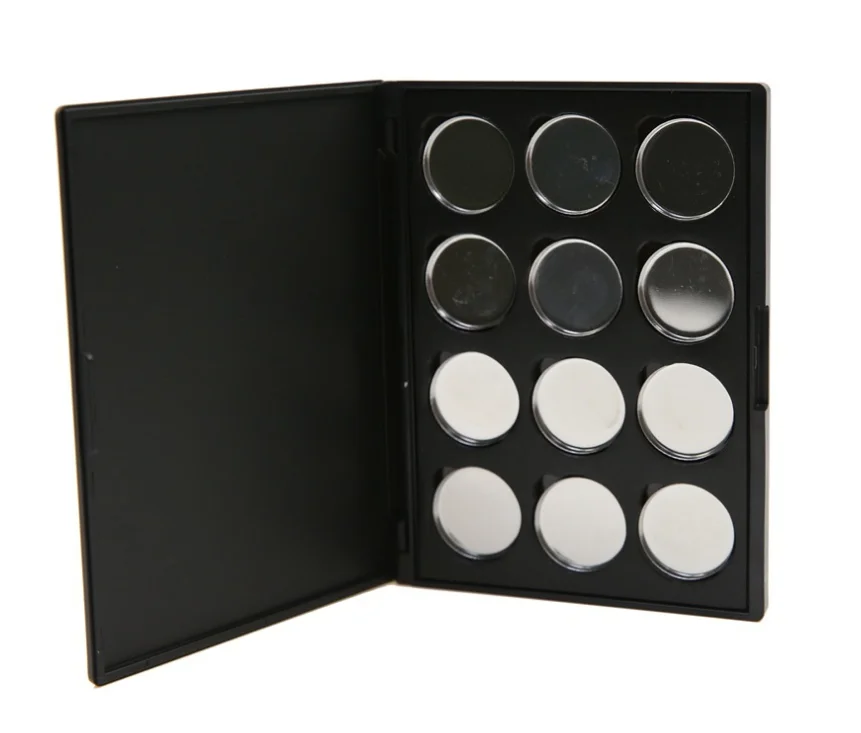 Custom Your Own 12 Pan Plastic Eyeshadow Empty Makeup Palette 26mm
