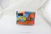 Water soluble pastel thin long handle for students 12color per set in plastic box