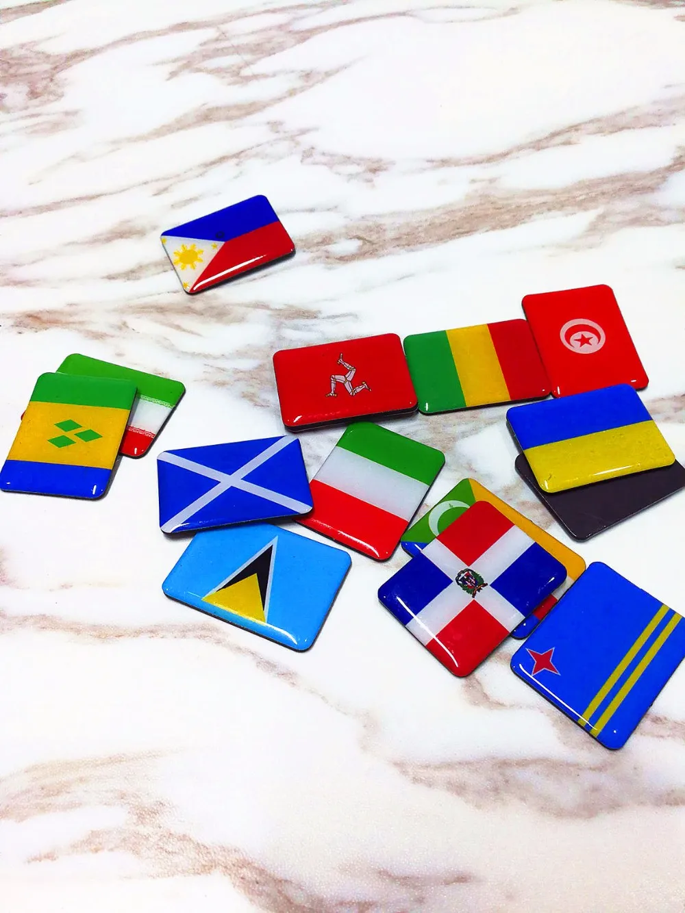 210 Countries Epoxy Fridge Flag Decorative Country Flags