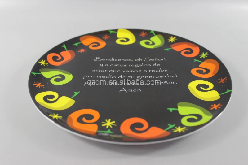Halloween products melamine dinner plate