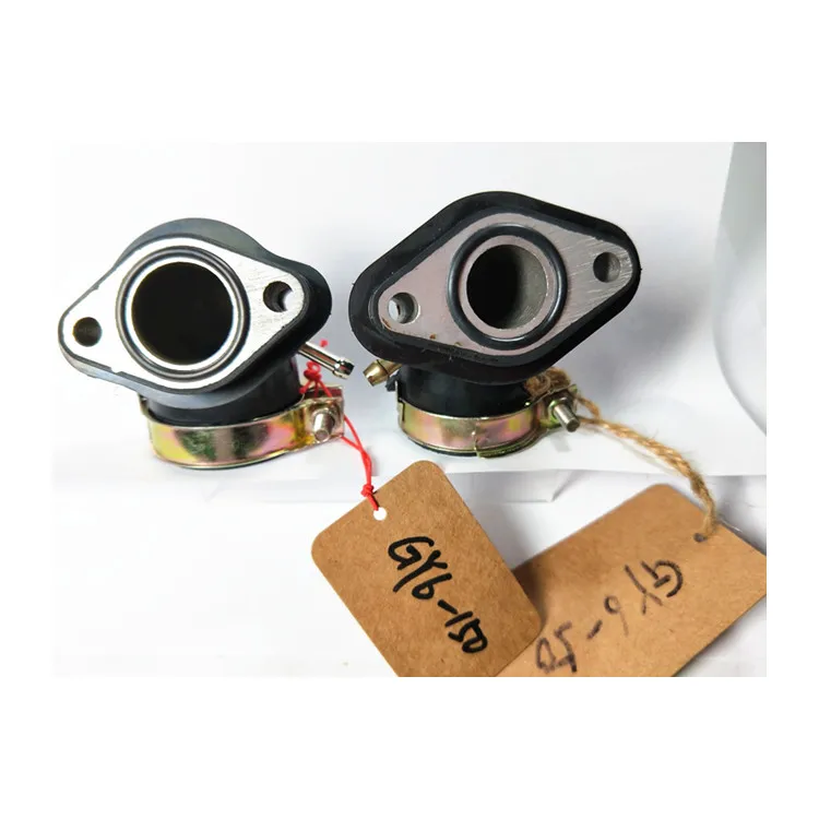 GY6 motorcycle rubber Carburetor Intake Manifold Interface Adapter air intake pipe