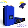 1000W Solar on Grid Tie Inverter with Power Limiter DC 22-65V/45-90V PV system WIFI Plug Function GTI-1000W-WIFI PLUG-LCD