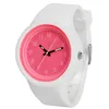 Hot fashion candy color sports jelly watch custom logo silicone watch promotional arabic numerals children watch