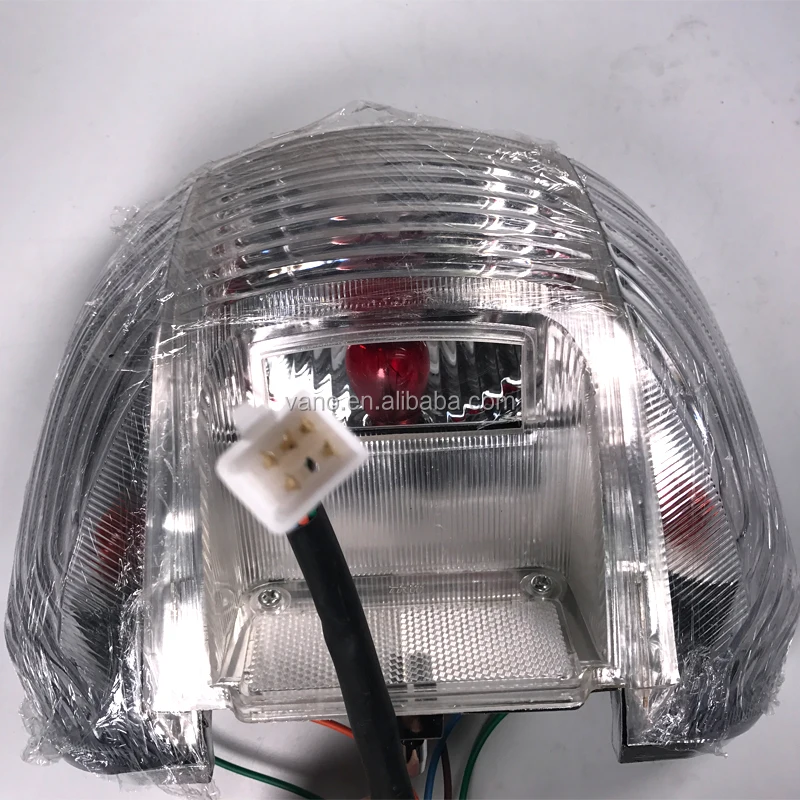 clear red OEM SMASH110 motorcycle tail light