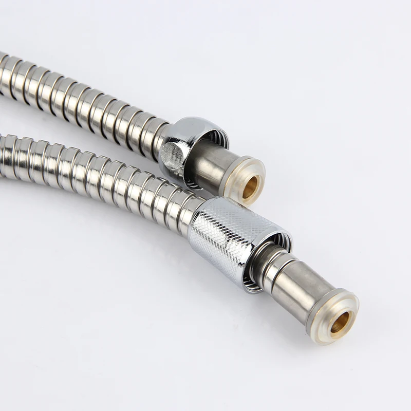 1.5 Meter Stainless Steel 201 Polished Double Lock Shower Hose With