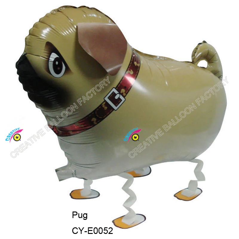 2015 Wholesale Animal Shaped Walking Pet Balloon Helium Walking Pet