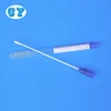 13*150cm plastic stick cotton polyester head transport swab with medium