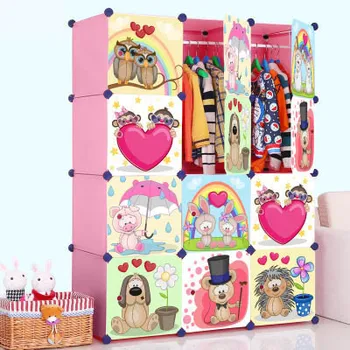 Wall Mounted Portable Plastic Cabinet Design Cartoon Baby Almirah Fh Al0041 12 Buy Baby Almirah Bedroom Almirah Designs Indian Almirah Designs