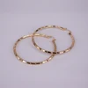 new latest gold earring designs Fashion jewelry Painted three colors women earrings E0118