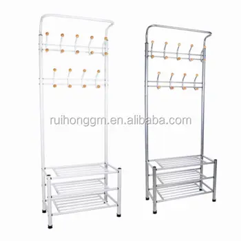 metal coat rack stand