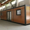 Container home China top brand prefab house with external WPC cladding