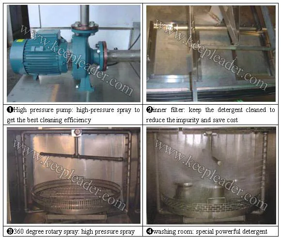 Auto Parts High Pressure Spraying Cleaning Machine for Industrial Parts