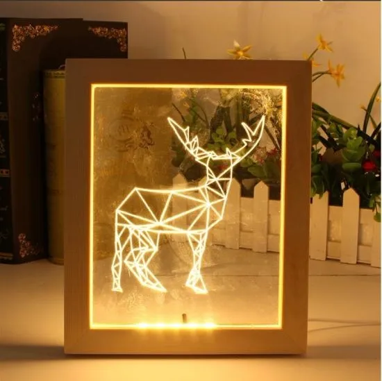 Wholesale Warm White Led Photo Frame Lights Buy Led Light Photo Frame