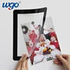 Custom Funny Peel and Self Sticky Magnetic Plastic Picture Frame Wall Photo Frame for Various Surface