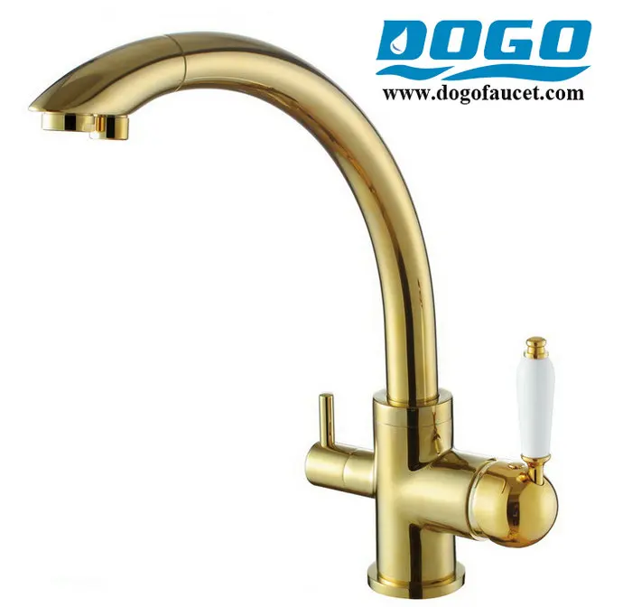 Dogo Factory wholesale KaiPing taps Black China faucet 3 way kitchen faucet