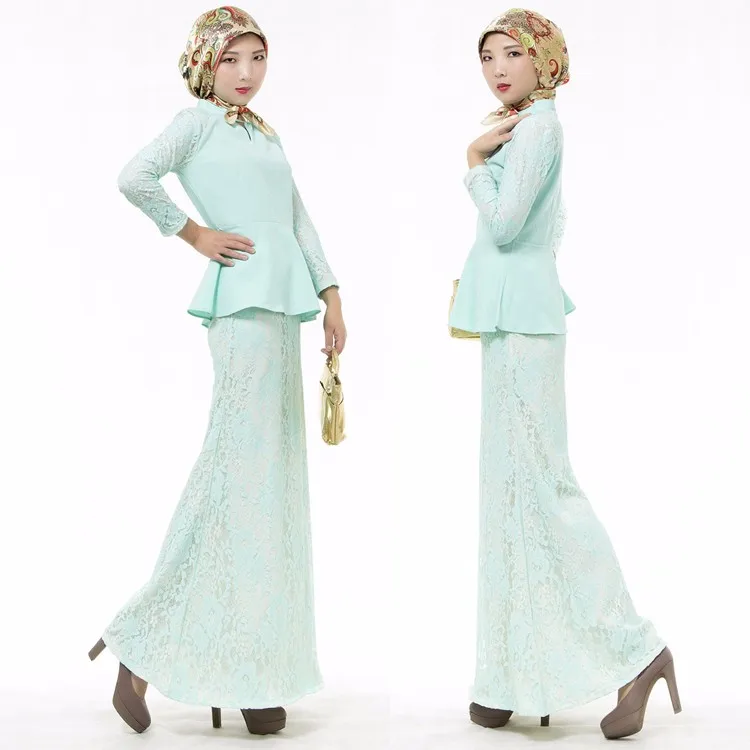 Model Baju  Kurung  Modern Abaya For Malaysia  Beautiful Lace 