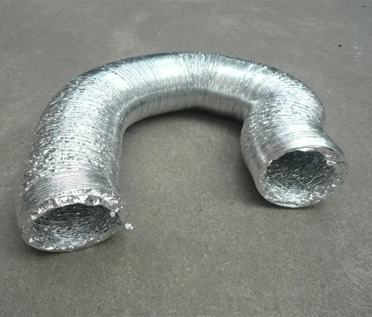 70 To + 150 Degree Centigrade Temperature Range And 50mm500mm Diameter Aluminium Air Duct Hose