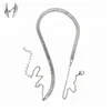 Difference types of necklace chains, white gold plated chains