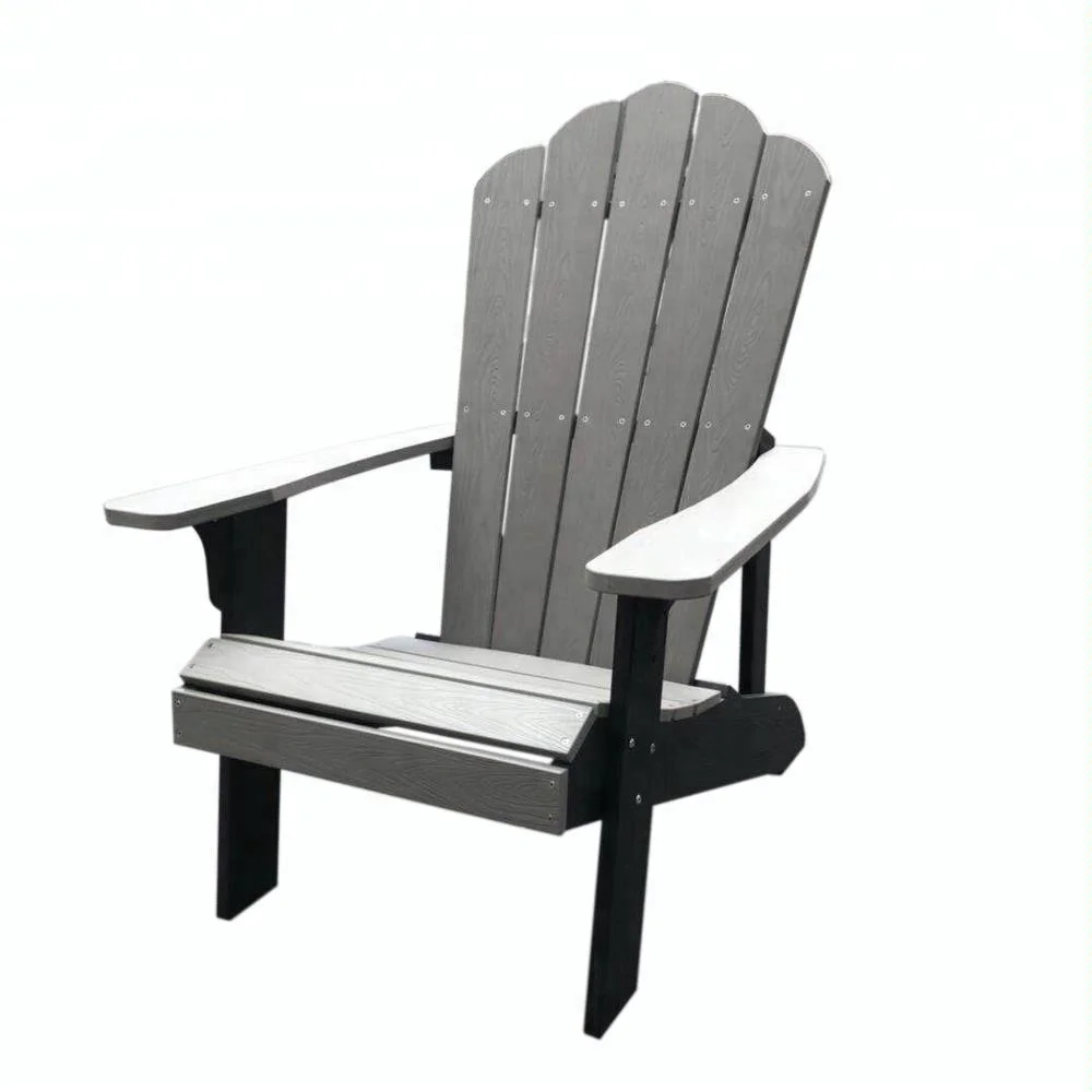 Faux Wood Comfort Adirondack Chair For Backyard Buy