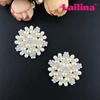 Bling 26mm Metal Rhinestone Button For Garment Accessories
