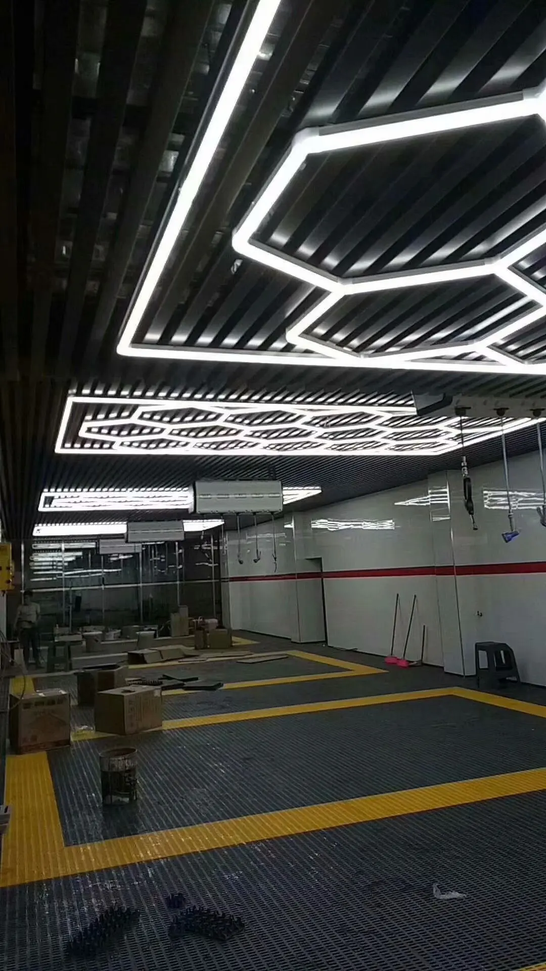 天花板防刺眼led灯汽车洗车设备led灯汽车护理清洁汽车车间设备