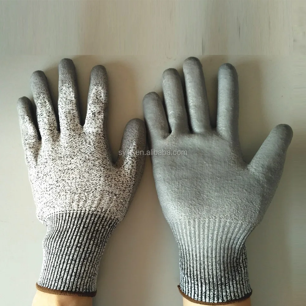 En388 4543 Pu Safety Cut Resistant Gloves For Multipurpose Buy Cut