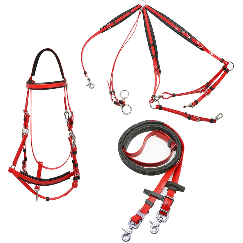 Multi-color Full Set Endurance Bridles Rein And Breastplate - Buy ...