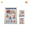 V-GF020 3D educational medical teaching human lung anatomy wall charts/3d medical poster
