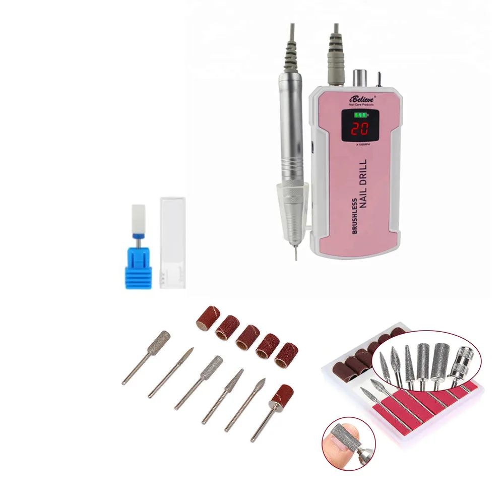 Professional Manicure Drill Portable 35000 Rpm High Power Electric Nail Drill Buy Nail Drill