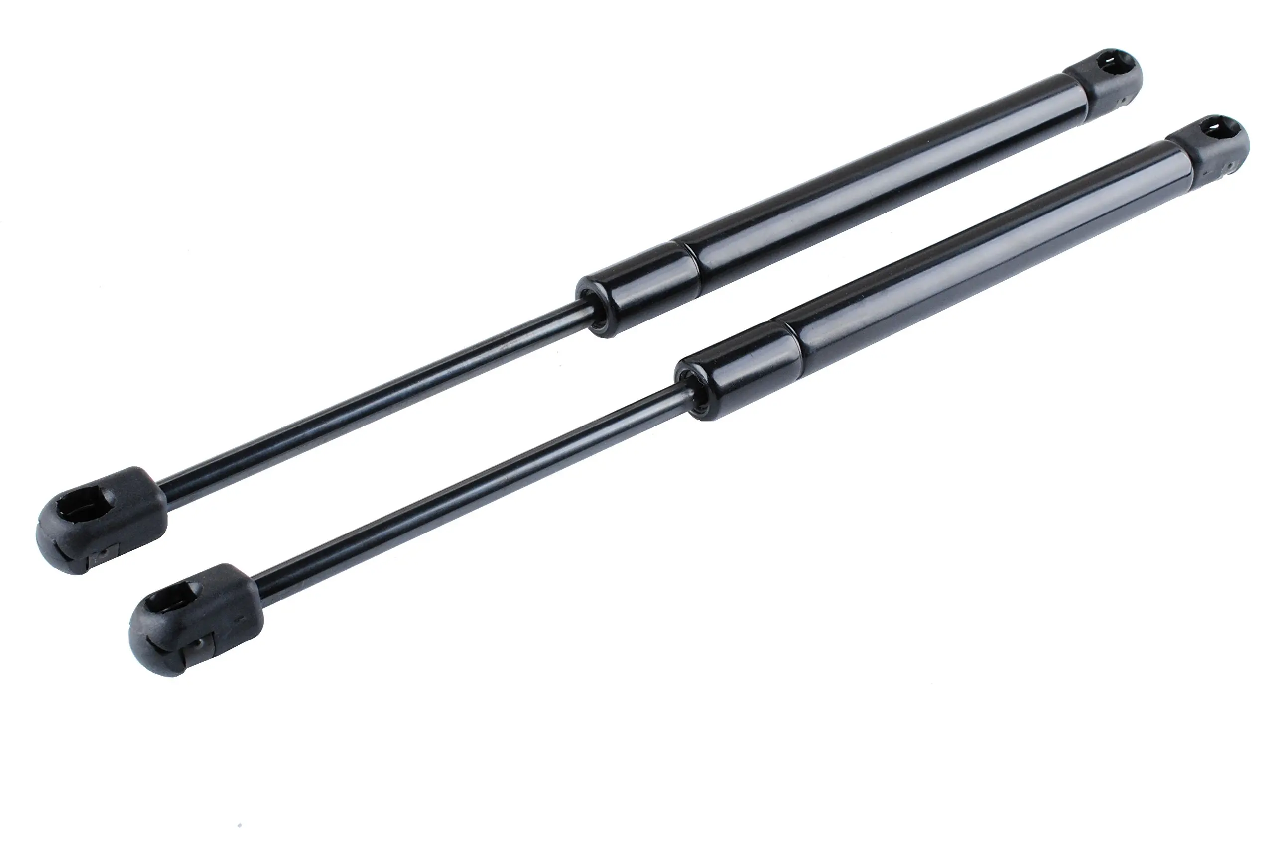 Romirofs 1 Pair Universal Car Front Back Bumper Splitter Lip Protectors Rod Stainless Steel Strut Rod Adjustable Support Bars