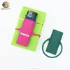 Fun shape customized print logo soft silicone rubber cigarette lighter holder with strap