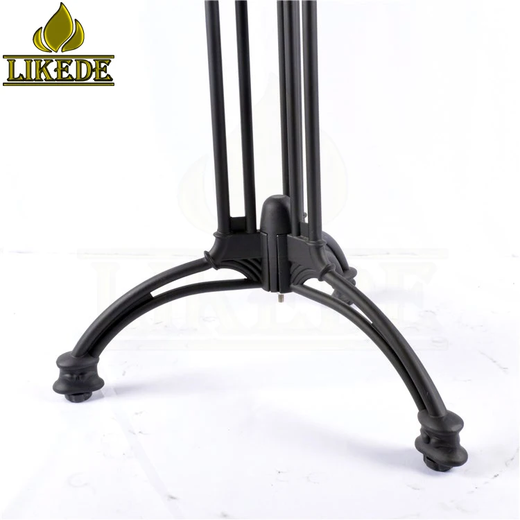 Antique Classic Cast Aluminum Table Base Low Price for Coffee/Cafe/Bistro/Dining Use With Chair Outdoor/Wood/Garden/Letter Table