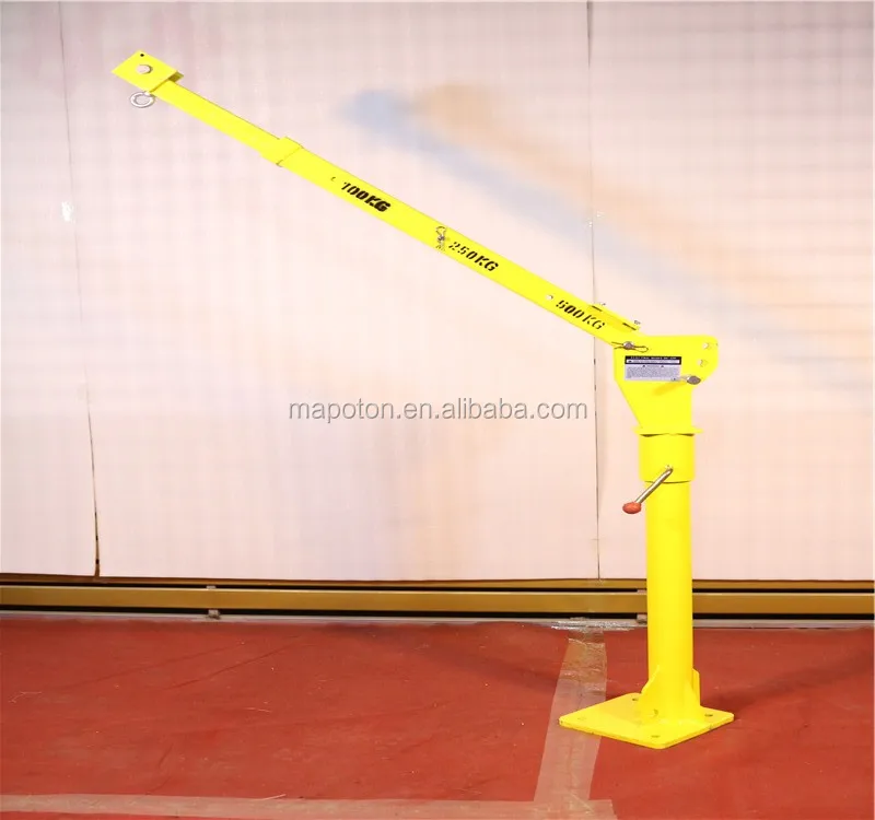 12v 24v Mini Truck Crane Arm Rotating Jib Crane 500kg Buy 12v 24v