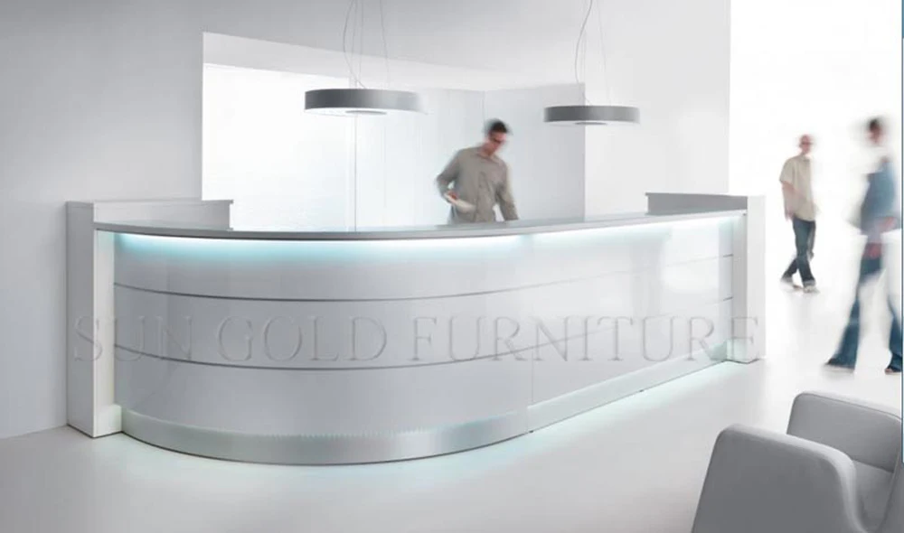 used reception desk