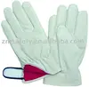 Durable winter warm pig skin leather safety driver work gloves