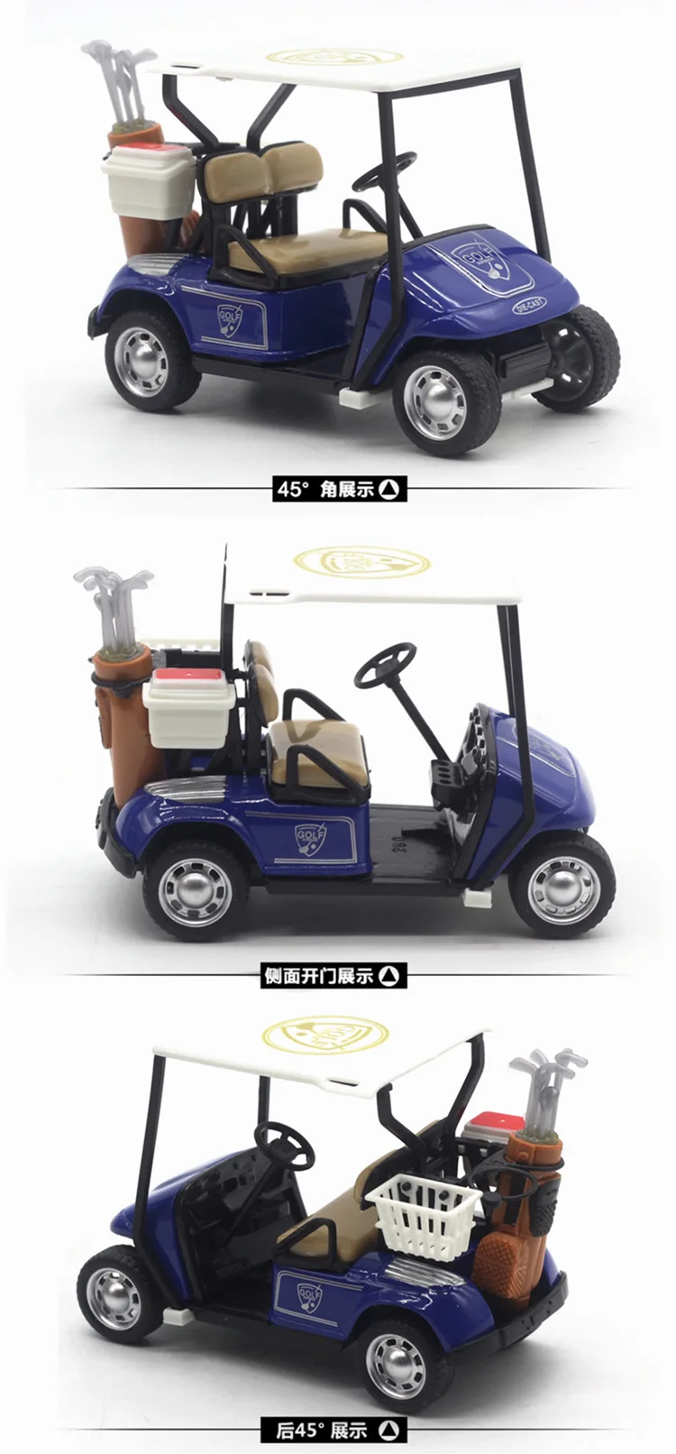 136 Mini Golf Car Alloy Cart Model Toy Car Gift Warrior Car Buy