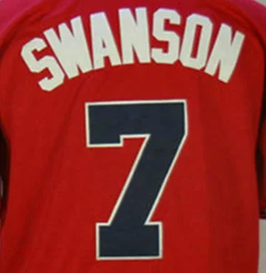 dansby swanson jersey for sale