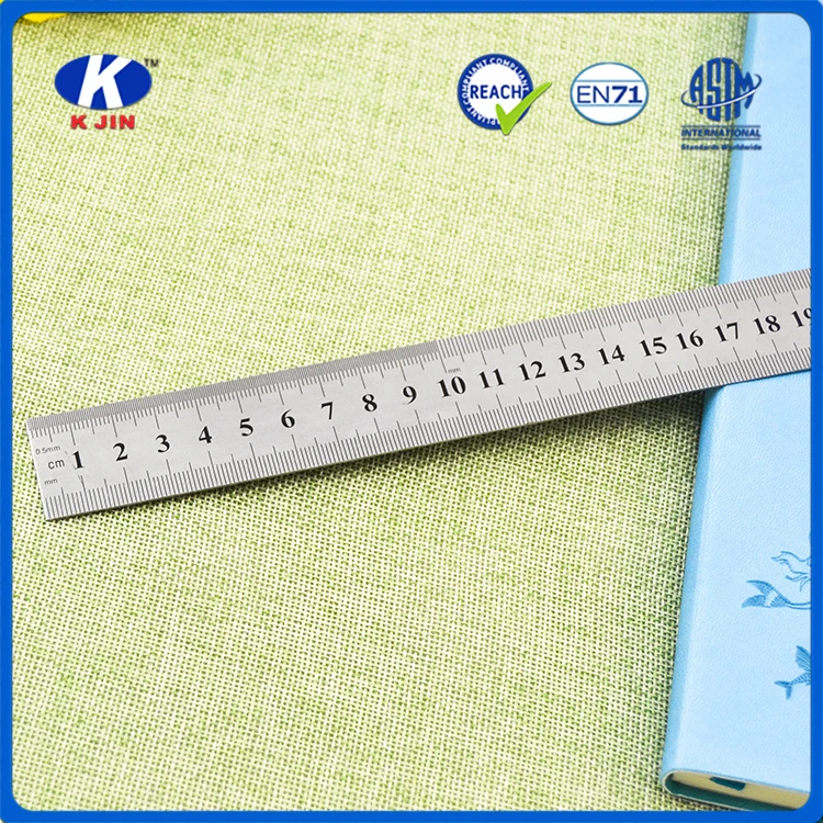 custom 15cm 20cm 30cm oem logo stainless steel ruler